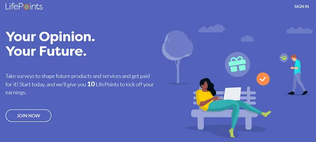 Make money by writing reviews on LifePoint
